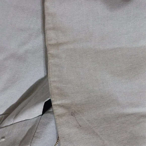 Men's Blue Oxford Shorts - Picture 7 of 8